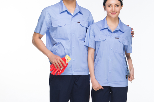 夏季短袖工作服定制，定制適合自己公司的夏季工作服