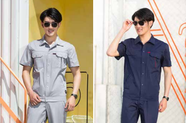 夏季企業(yè)定制短袖工作服通常用的什么面料？