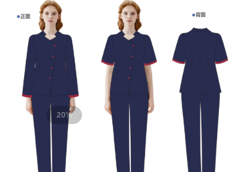 中式工作服定制設計特點(diǎn)