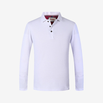 長(cháng)袖純棉POLO衫定做